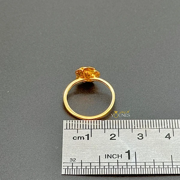 انگشتر گل رز طلا